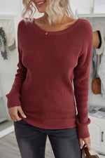 Strawberry Fields Cross Back 100% Cotton Womens Sweater