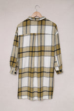 Pineapple Grove Plaid 100% Cotton Cardigan