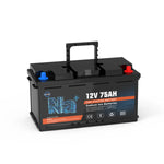 Hot Sales 12V Auto Batteries Na Iorn System 50Ah 75Ah 100Ah Natrium Power Sodium Ion Car Starter Battery With Bms