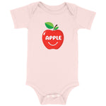 Apple Bloom Organic Cotton Baby Graphic Onesie | Hypoallergenic - Allergy Friendly - Naturally Free