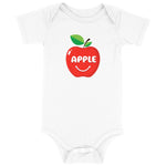 Apple Bloom Organic Cotton Baby Graphic Onesie | Hypoallergenic - Allergy Friendly - Naturally Free