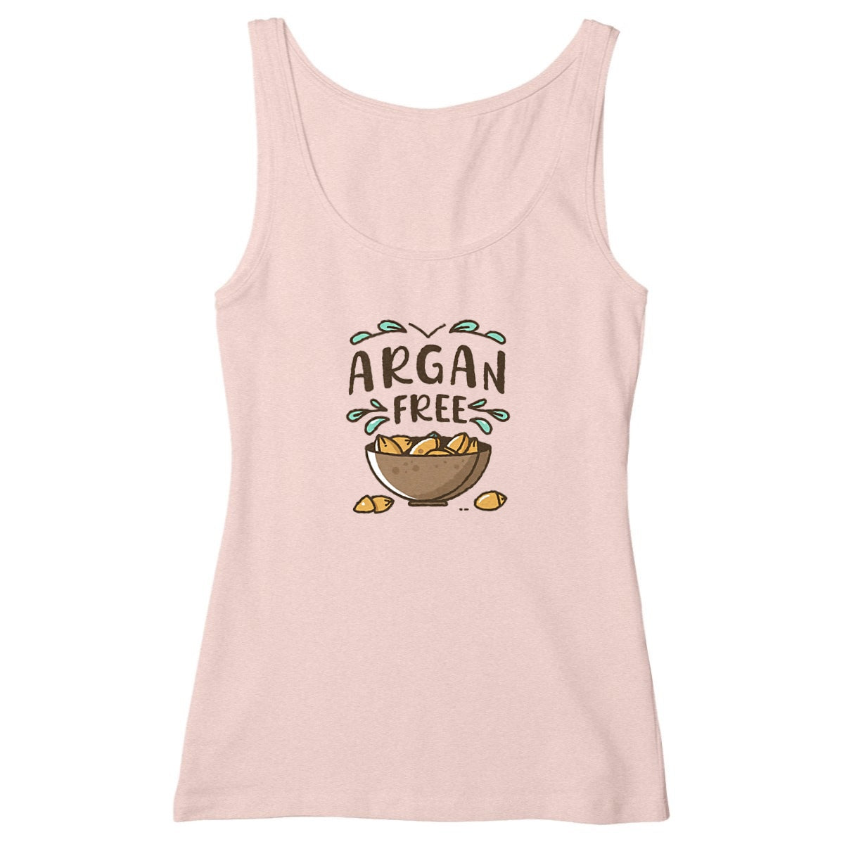 Argan Free Organic Cotton Graphic Tank Top | Hypoallergenic - Allergy Friendly - Naturally Free