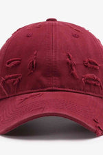 Ashen Twilight Distressed Adjustable 100% Cotton Womens Cap | Hypoallergenic - Allergy Friendly - Naturally Free