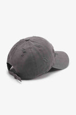 Ashen Twilight Distressed Adjustable 100% Cotton Womens Cap | Hypoallergenic - Allergy Friendly - Naturally Free