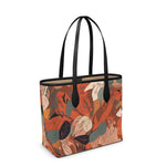 Autumn Carnation 100% Leather Tote Bag | Hypoallergenic - Allergy Friendly - Naturally Free