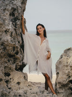 THE HAND LOOM Ava Kimono - Natural