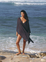 THE HAND LOOM Ava Kimono - Navy