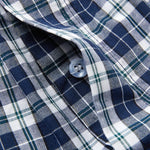 Azul Valley Plaid Cotton Mens Boxers | Hypoallergenic - Allergy Friendly - Naturally Free