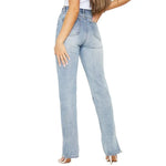 Azure Blossom Organic Cotton Denim Jeans | Hypoallergenic - Allergy Friendly - Naturally Free