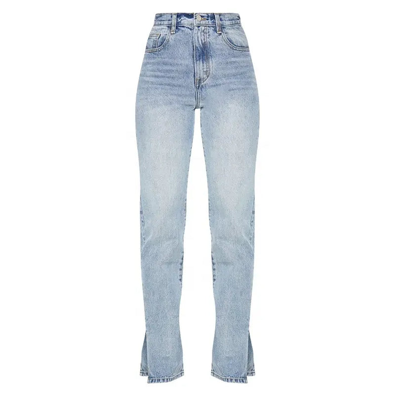 Azure Blossom Organic Cotton Denim Jeans | Hypoallergenic - Allergy Friendly - Naturally Free