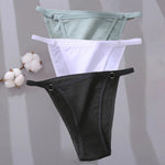 Berry Bliss 3 Pcs G-String Cotton Underwear | Hypoallergenic - Allergy Friendly - Naturally Free