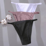 Berry Bliss 3 Pcs G-String Cotton Underwear | Hypoallergenic - Allergy Friendly - Naturally Free