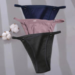 Berry Bliss 3 Pcs G-String Cotton Underwear | Hypoallergenic - Allergy Friendly - Naturally Free