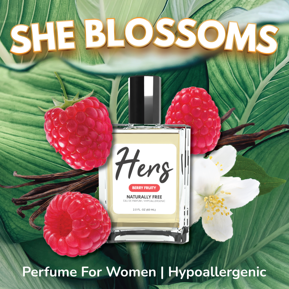 Berry Fruity - Hers Fragrance | Hypoallergenic - Allergy Friendly - Naturally Free