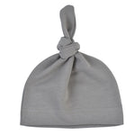 Blue Skies Knot Beanie Organic Cotton Baby Hat | Hypoallergenic - Allergy Friendly - Naturally Free