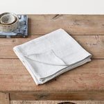 Blueberry Bliss 4Pcs 100% Linen Napkins | Hypoallergenic - Allergy Friendly - Naturally Free