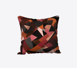 Blushing Symmetry 100% Cotton Throw Pillow | Hypoallergenic - Allergy Friendly - Naturally Free