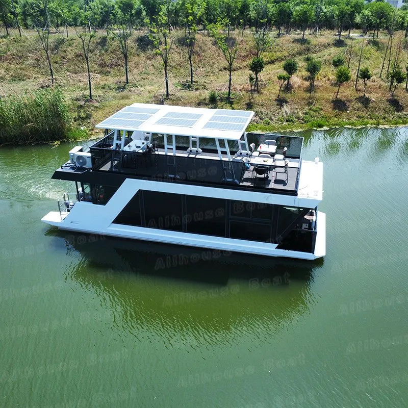 Energy Savers Solar Powered Boat House