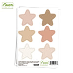 Boho Stars Wall Stickers | Hypoallergenic - Allergy Friendly - Naturally Free