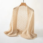 Bronze Fields Cashmere Womens Shawl | Hypoallergenic - Allergy Friendly - Naturally Free