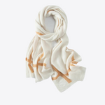 Caramel Cocoa Cashmere Womens Scarf | Hypoallergenic - Allergy Friendly - Naturally Free