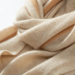 Caramel Cocoa Cashmere Womens Scarf | Hypoallergenic - Allergy Friendly - Naturally Free