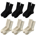 Caramel Cream 6 Pcs Cotton Wool Womens Socks | Hypoallergenic - Allergy Friendly - Naturally Free