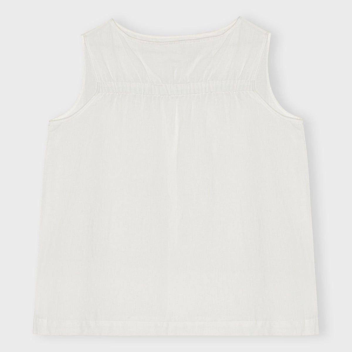 CARE BY ME Cecilie Organic Cotton Linen Womens Top