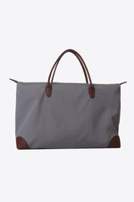 Chic Explorer Oxford Cloth 100% Cotton Weekender Bag | Hypoallergenic - Allergy Friendly - Naturally Free