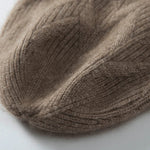 Cinnamon Stroll Knit Cashmere Womens Hat | Hypoallergenic - Allergy Friendly - Naturally Free