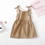 Cinnamon Sugar 100% Cotton Baby Girls Dress | Hypoallergenic - Allergy Friendly - Naturally Free