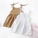 Cinnamon Sugar 100% Cotton Baby Girls Dress | Hypoallergenic - Allergy Friendly - Naturally Free