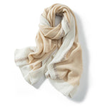 Cinnamon Swirl Cashmere Womens Scarf | Hypoallergenic - Allergy Friendly - Naturally Free