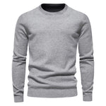 Citrus Lemon Long Sleeve Mens Sweater | Hypoallergenic - Allergy Friendly - Naturally Free