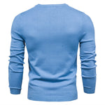 Citrus Lemon Long Sleeve Mens Sweater | Hypoallergenic - Allergy Friendly - Naturally Free