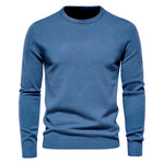 Citrus Lemon Long Sleeve Mens Sweater | Hypoallergenic - Allergy Friendly - Naturally Free