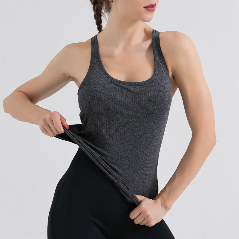 Cloudscape Organic Cotton Womens Activewear Tank | Hypoallergenic - Allergy Friendly - Naturally Free