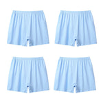 Coastal Breeze 4 Pcs Cotton Mens Boxers | Hypoallergenic - Allergy Friendly - Naturally Free