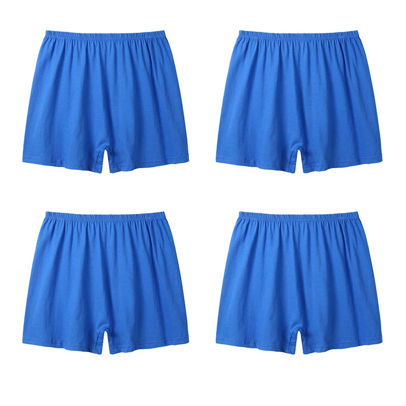 Coastal Breeze 4 Pcs Cotton Mens Boxers | Hypoallergenic - Allergy Friendly - Naturally Free