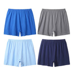 Coastal Breeze 4 Pcs Cotton Mens Boxers | Hypoallergenic - Allergy Friendly - Naturally Free