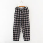 Coastal Retreat Plaid Pajamas 100% Cotton Mens Lounge Pants | Hypoallergenic - Allergy Friendly - Naturally Free