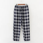 Coastal Retreat Plaid Pajamas 100% Cotton Mens Lounge Pants | Hypoallergenic - Allergy Friendly - Naturally Free