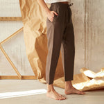 Cocoa Pear Ankle 100% Linen Pants | Hypoallergenic - Allergy Friendly - Naturally Free