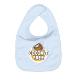 Coconut Free Organic Cotton Graphic Baby Bib | Hypoallergenic - Allergy Friendly - Naturally Free