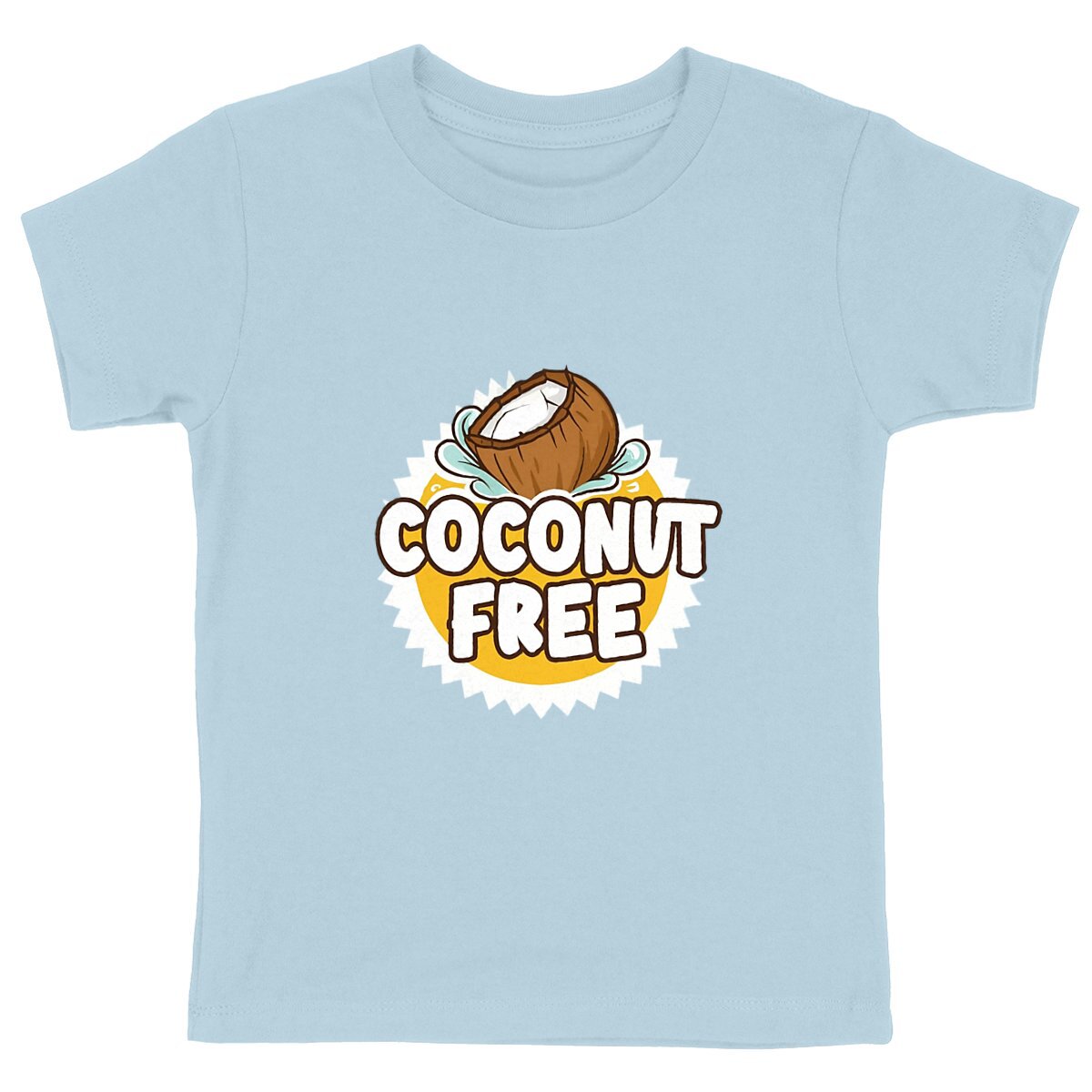 Coconut Free Organic Cotton Graphic Kid's Shirt | Hypoallergenic - Allergy Friendly - Naturally Free