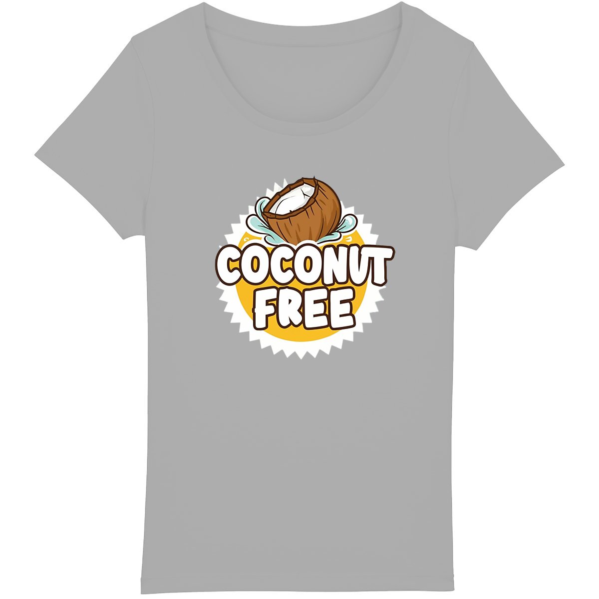 Coconut Free Organic Cotton Graphic Tee | Hypoallergenic - Allergy Friendly - Naturally Free