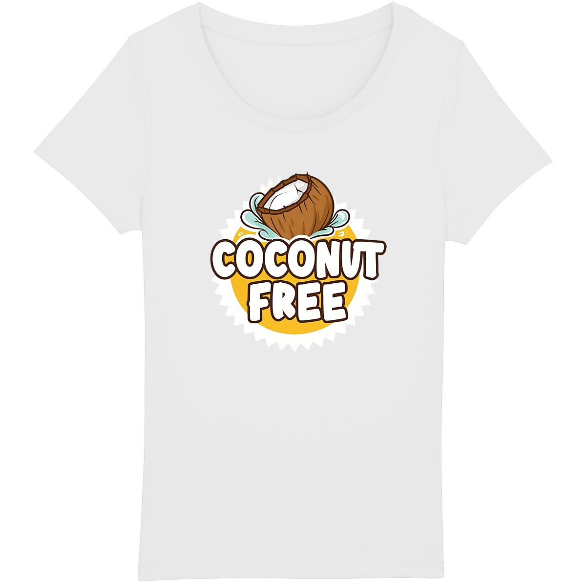 Coconut Free Organic Cotton Graphic Tee | Hypoallergenic - Allergy Friendly - Naturally Free