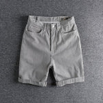 Cornflower Desert Denim 100% Cotton Mens Shorts | Hypoallergenic - Allergy Friendly - Naturally Free