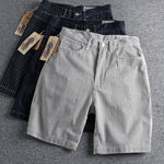 Cornflower Desert Denim 100% Cotton Mens Shorts | Hypoallergenic - Allergy Friendly - Naturally Free