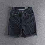 Cornflower Desert Denim 100% Cotton Mens Shorts | Hypoallergenic - Allergy Friendly - Naturally Free